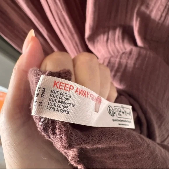 Anthropologie | Cottage Core The Kallie Flowy V-Neck Cotton Maxi Dress ~ NWT M - Picture 8 of 9